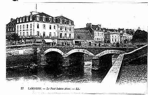 Ville de LANNION Carte postale ancienne